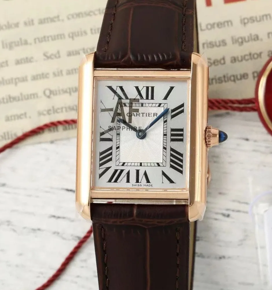 AF Factory Cartier Tank WGTA0056 1:1 Best Edition Replica Watch