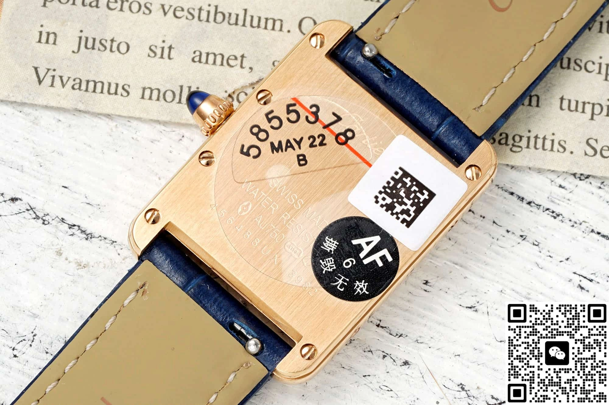 AF Factory Cartier Tank WGTA0058 1:1 Best Edition Replica Watch
