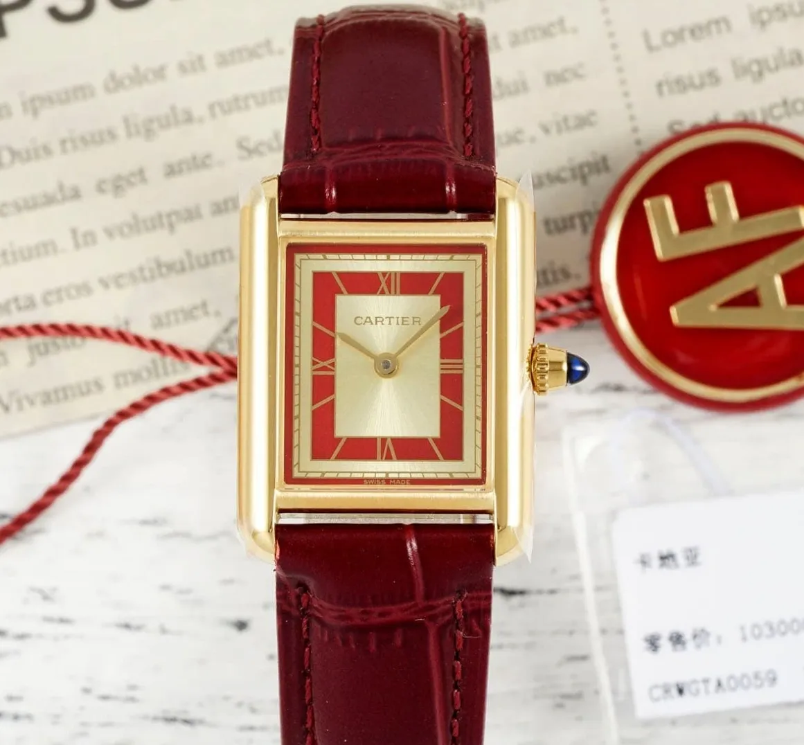 AF Factory Cartier Tank WGTA0059 1:1 Best Edition Replica Watch