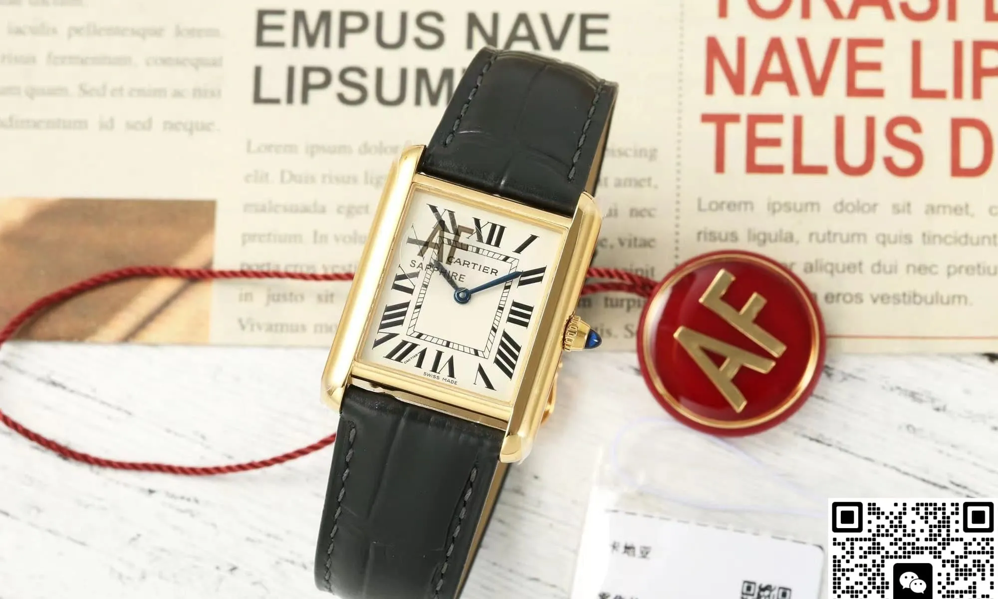 AF Factory Cartier Tank WGTA0067 1:1 Best Edition Replica Watch