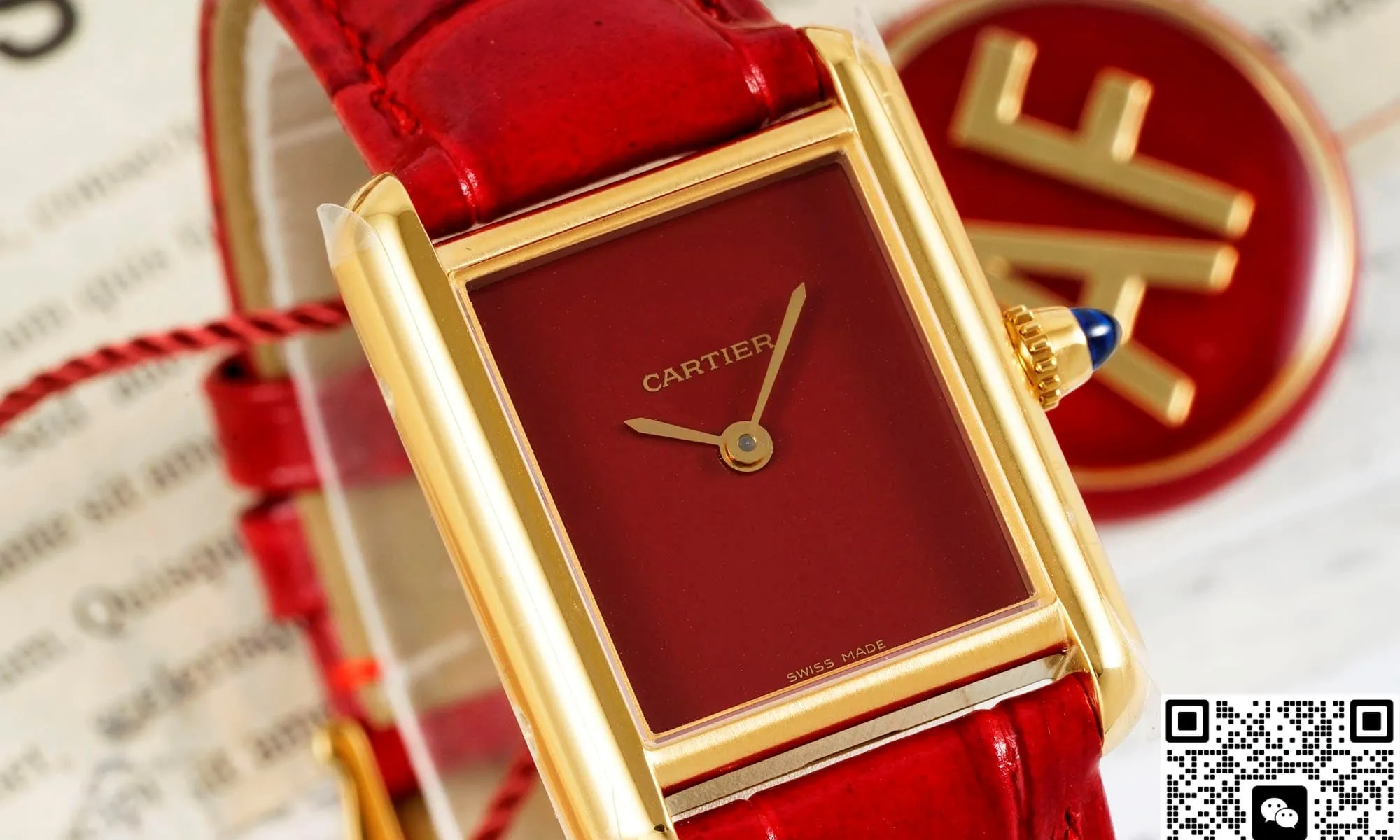 AF Factory Cartier Tank WGTA0190 1:1 Best Edition Replica Watch