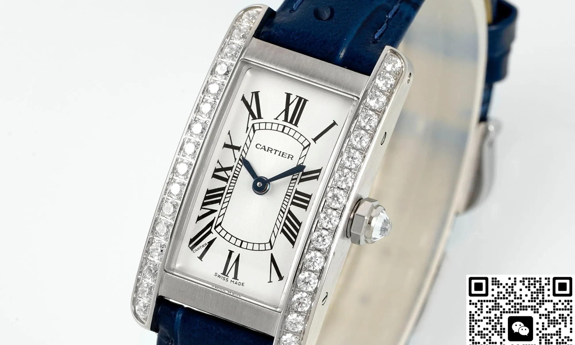 AF Factory Cartier Tank alligator 1:1 Best Edition Replica Watch