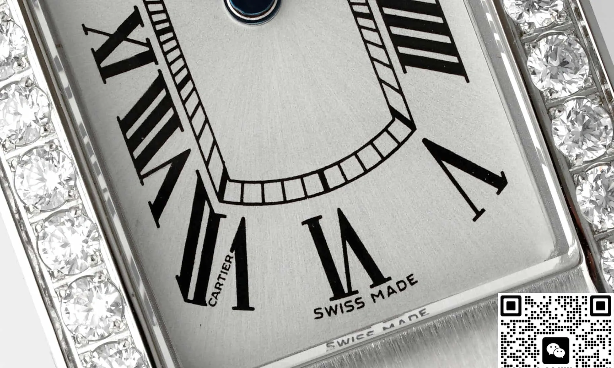 AF Factory Cartier Tank leather strap 1:1 Best Edition Replica Watch