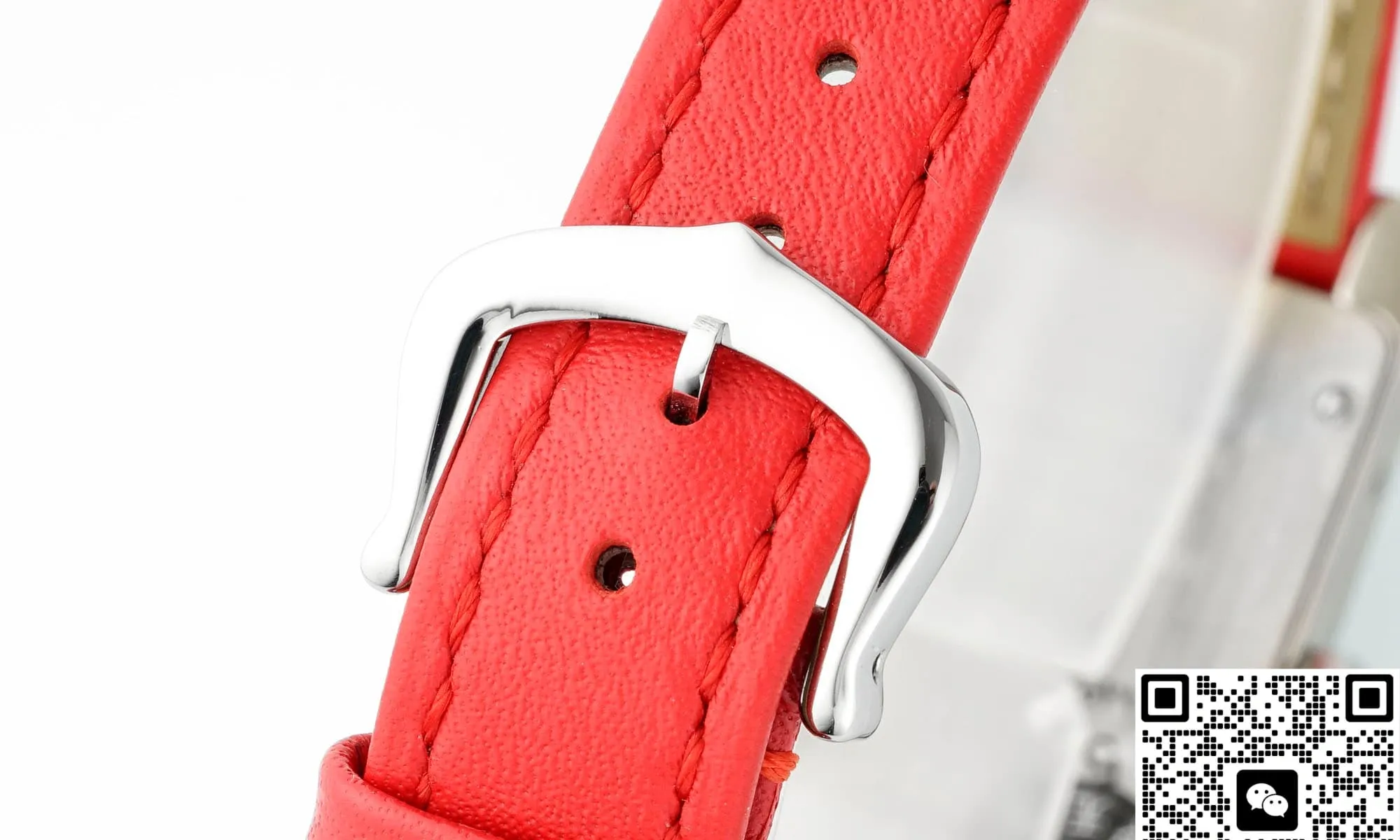 AF Factory Cartier Tank leather strap 1:1 Best Edition Replica Watch