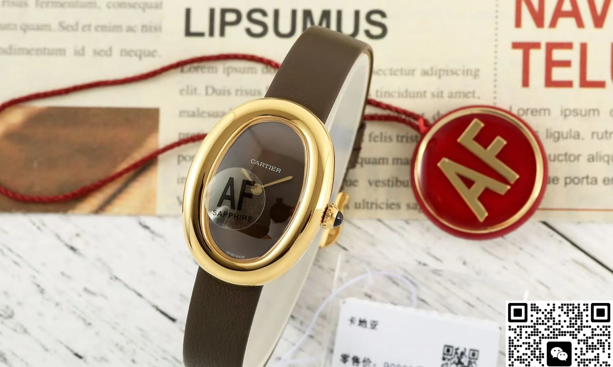 AF Factory Cartier Tub WGBA0031 1:1 Best Edition Replica Watch