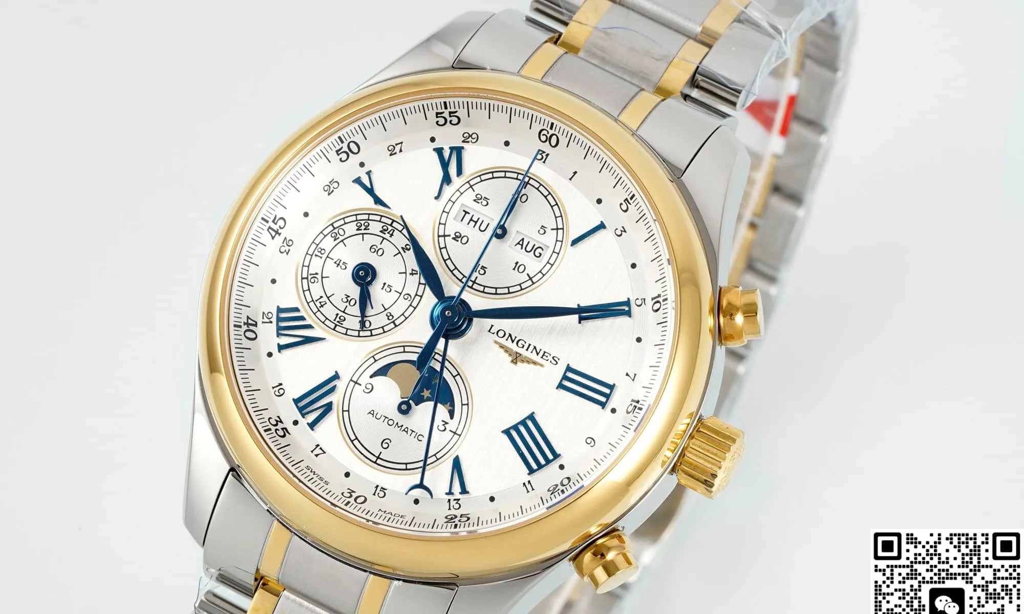 AF Factory Longines Month display 1:1 Best Edition Replica Watch