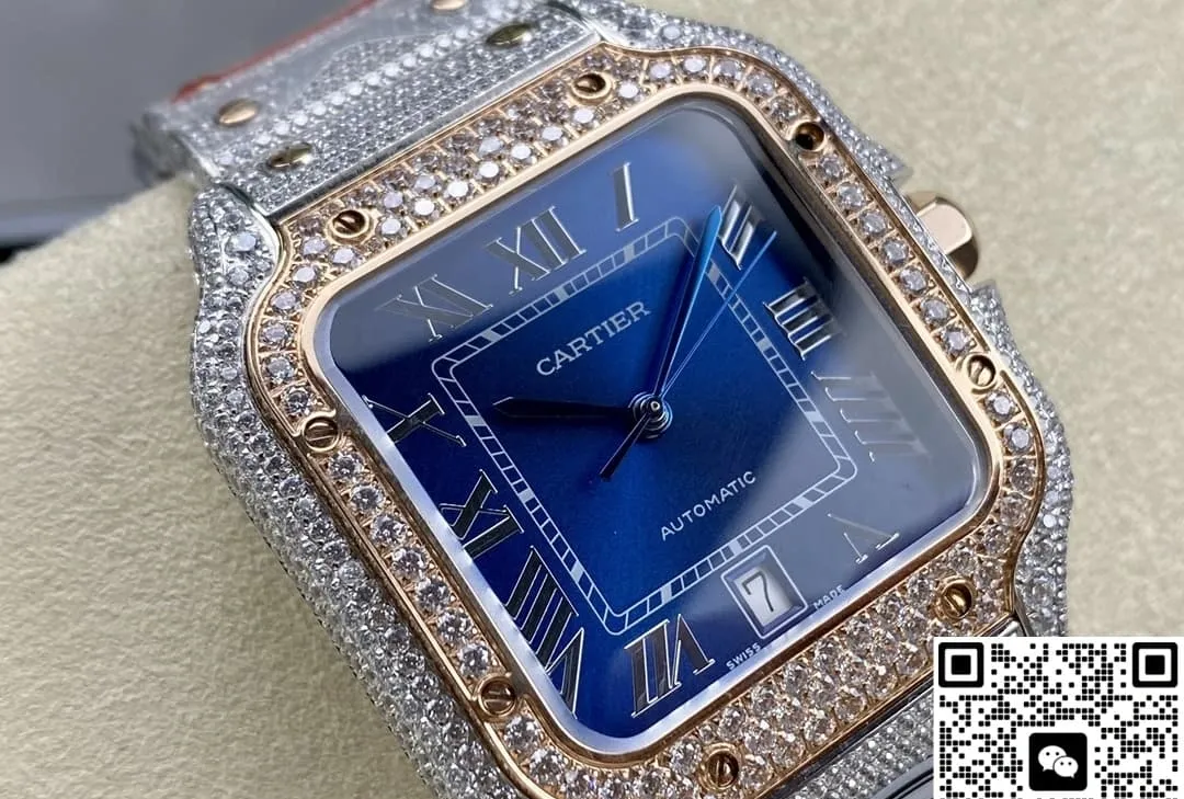 AMG Factory Cartier Santos W2SA0020 1:1 Best Edition Replica Watch