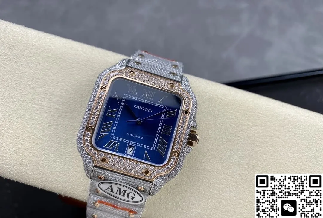 AMG Factory Cartier Santos W2SA0020 1:1 Best Edition Replica Watch