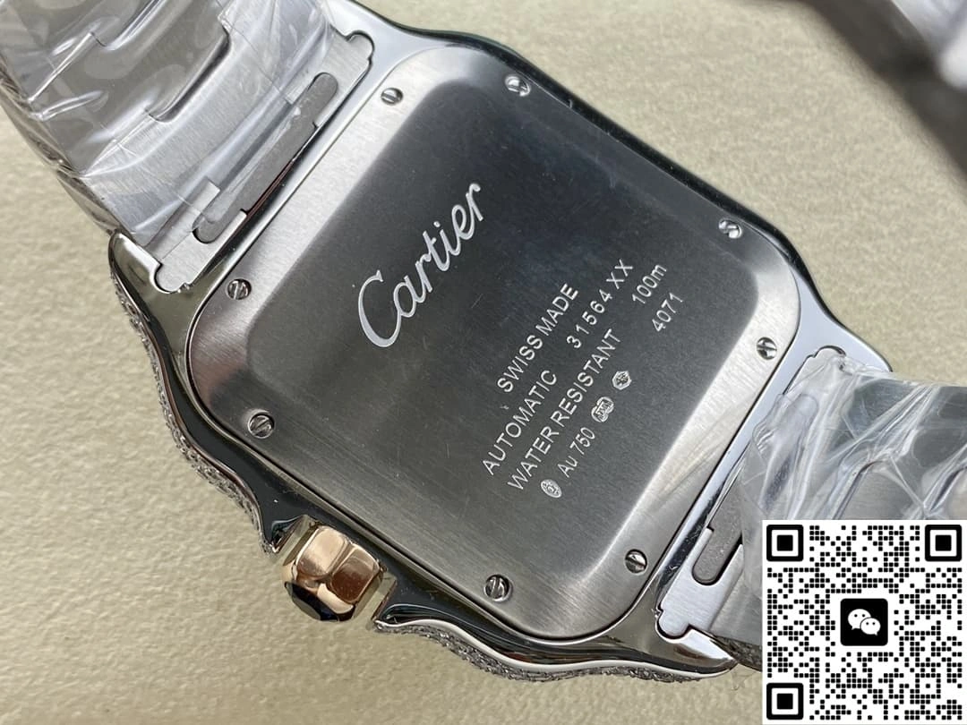 AMG Factory Cartier Santos W2SA0020 1:1 Best Edition Replica Watch