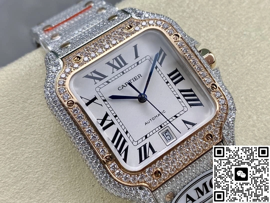 AMG Factory Cartier Santos W2SA0021 1:1 Best Edition Replica Watch