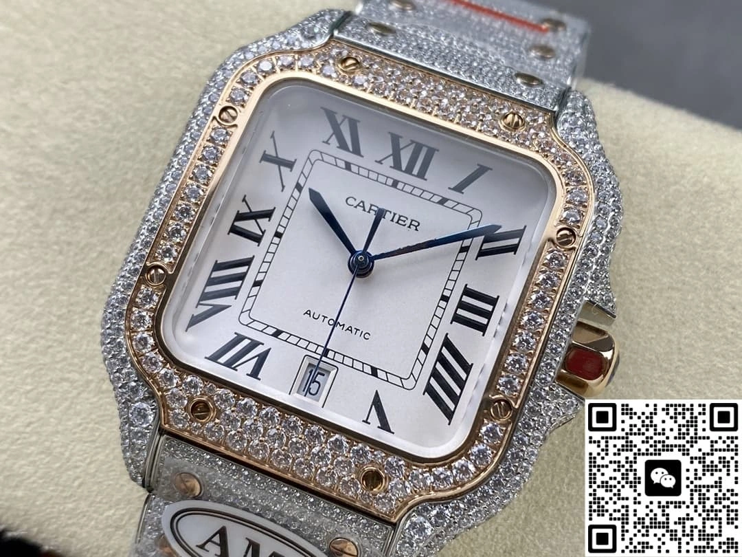 AMG Factory Cartier Santos W2SA0021 1:1 Best Edition Replica Watch