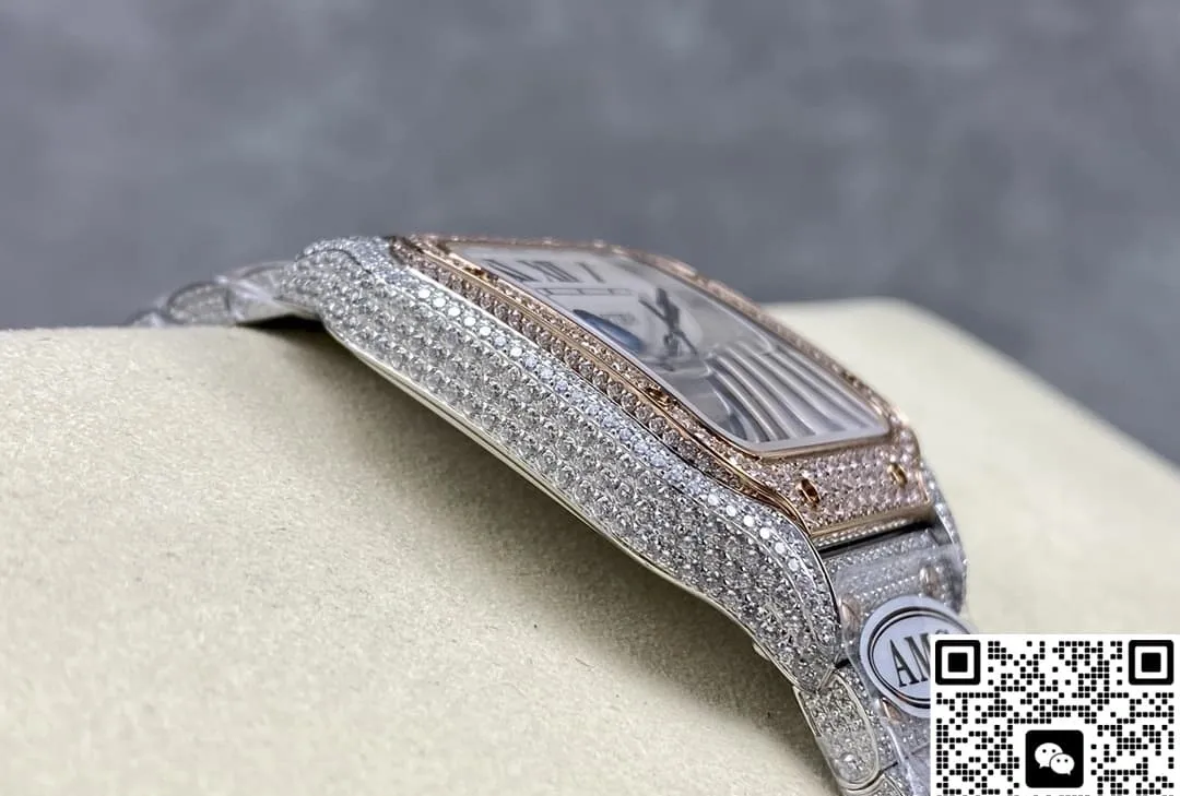 AMG Factory Cartier Santos W2SA0021 1:1 Best Edition Replica Watch