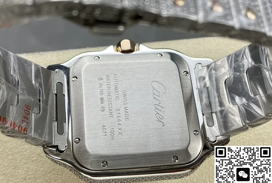 AMG Factory Cartier Santos W2SA0021 1:1 Best Edition Replica Watch