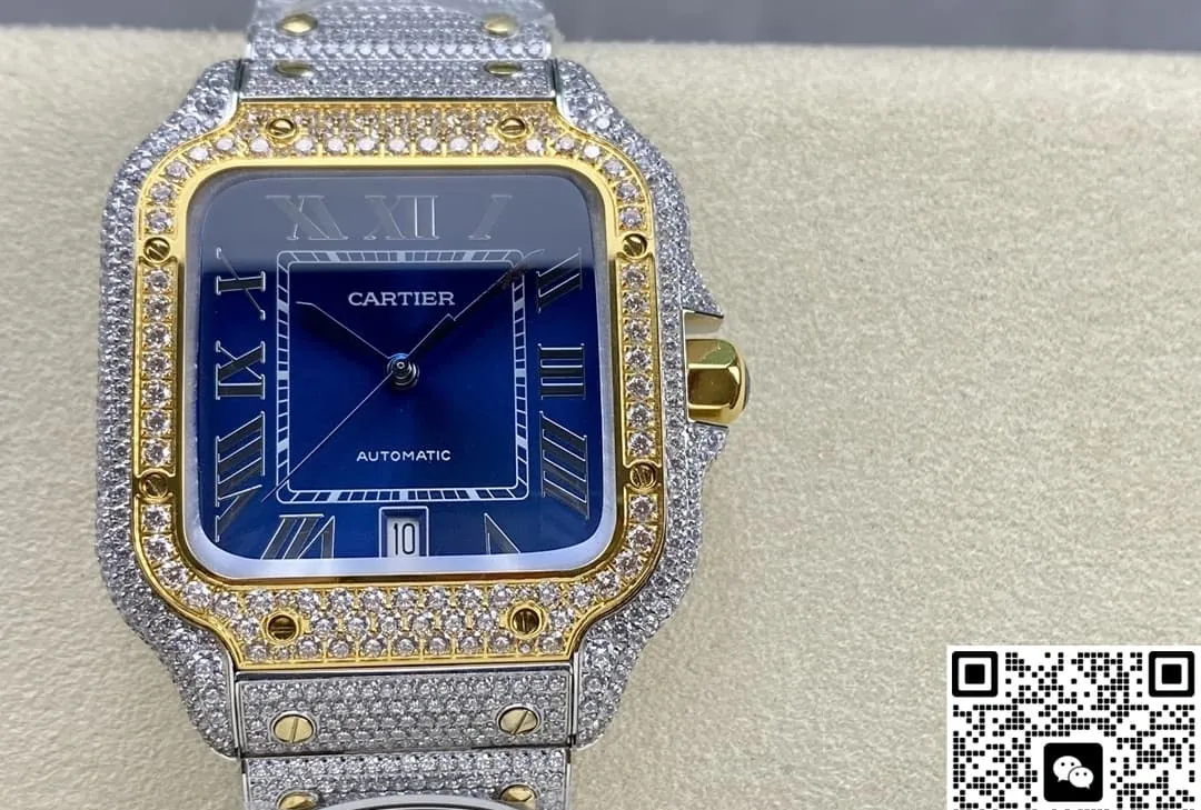 AMG Factory Cartier Santos W2SA0022 1:1 Best Edition Replica Watch