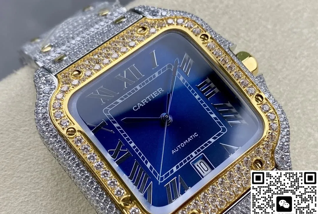 AMG Factory Cartier Santos W2SA0022 1:1 Best Edition Replica Watch