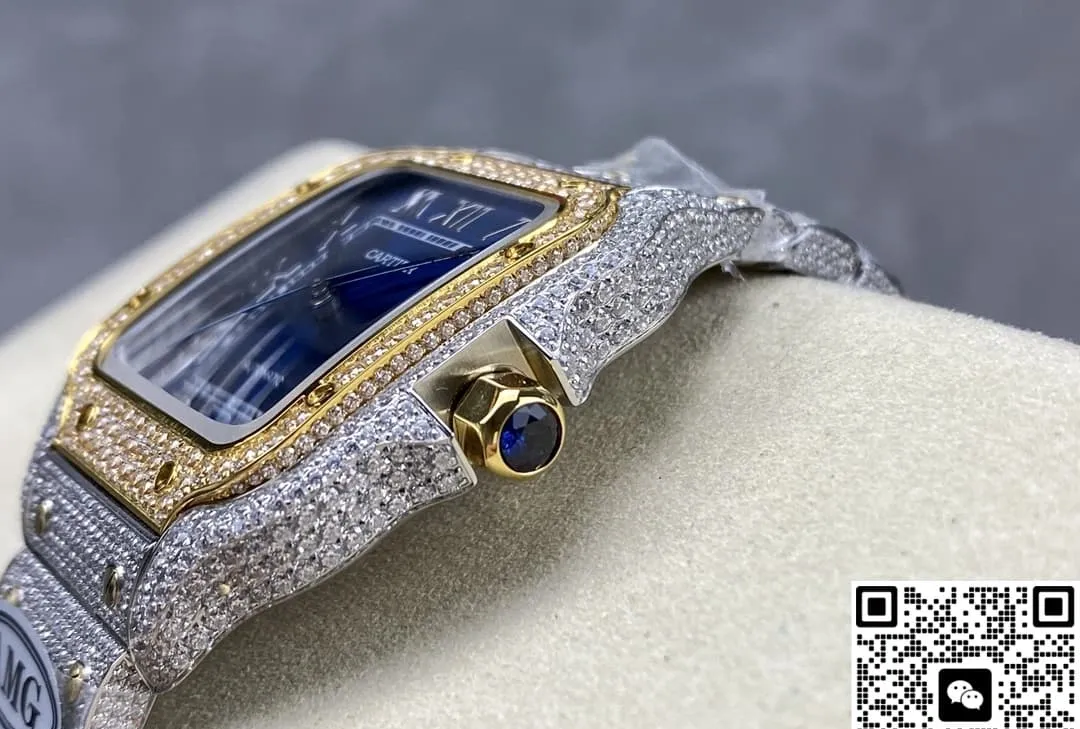 AMG Factory Cartier Santos W2SA0022 1:1 Best Edition Replica Watch