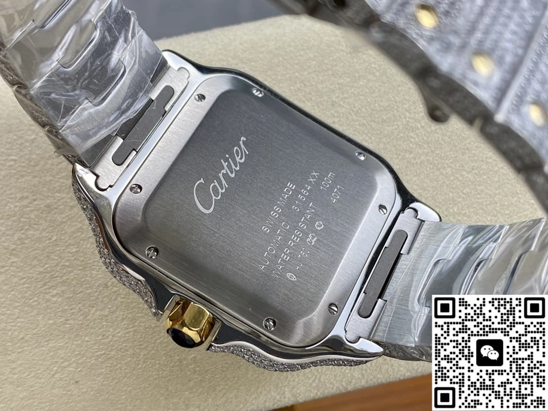 AMG Factory Cartier Santos W2SA0022 1:1 Best Edition Replica Watch