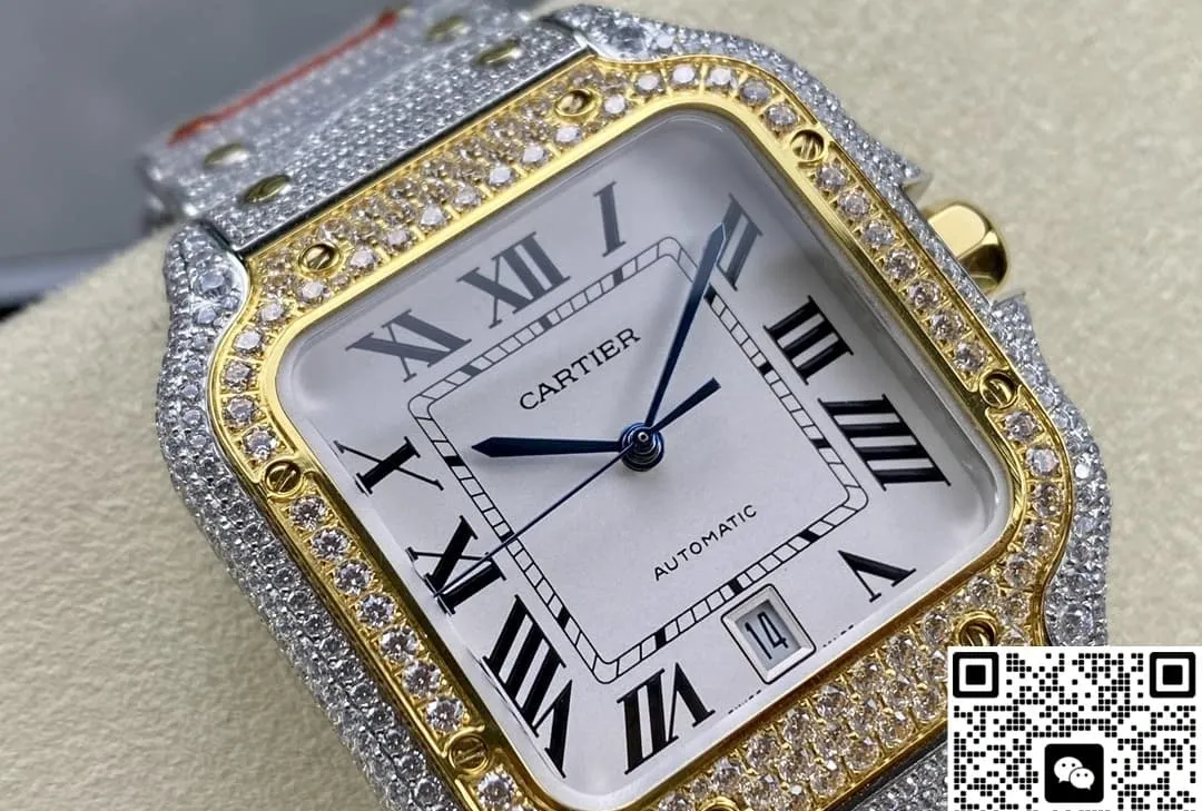 AMG Factory Cartier Santos W2SA0023 1:1 Best Edition Replica Watch