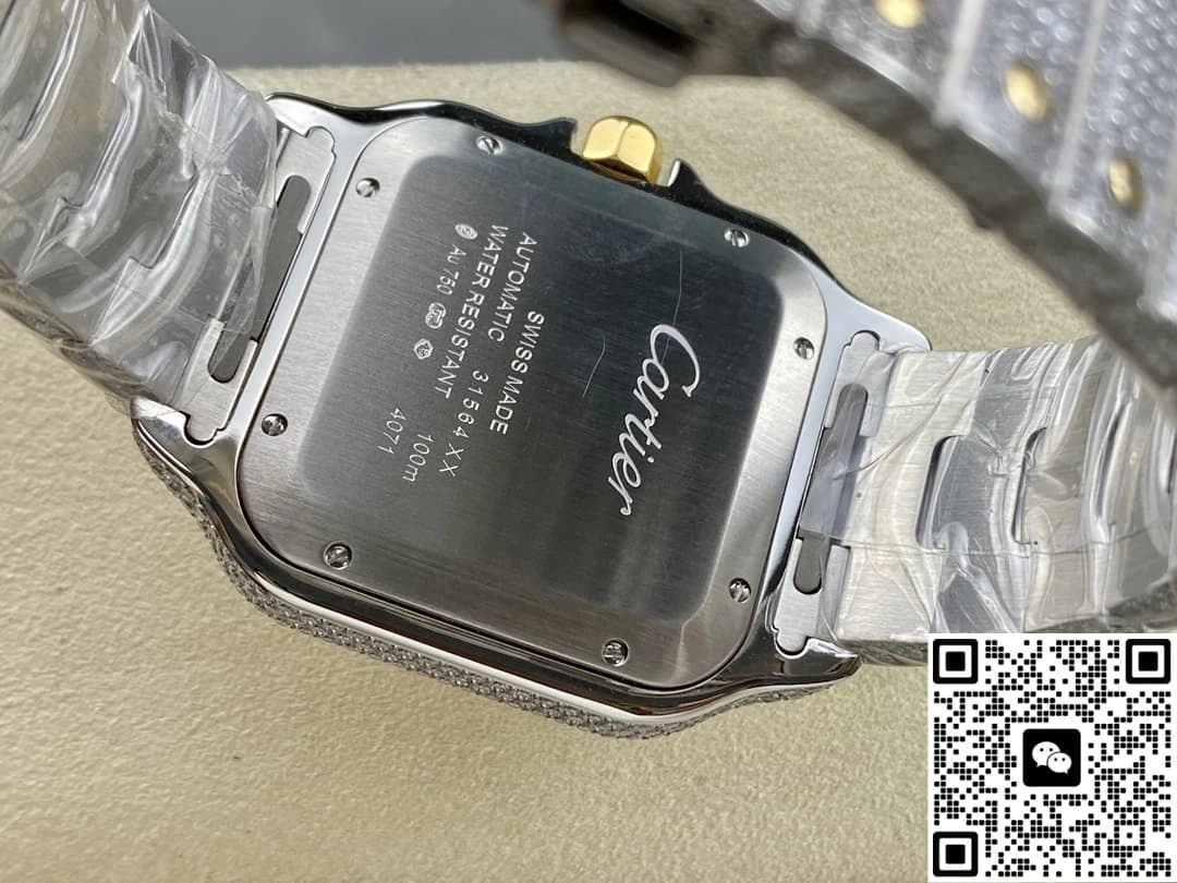 AMG Factory Cartier Santos W2SA0023 1:1 Best Edition Replica Watch