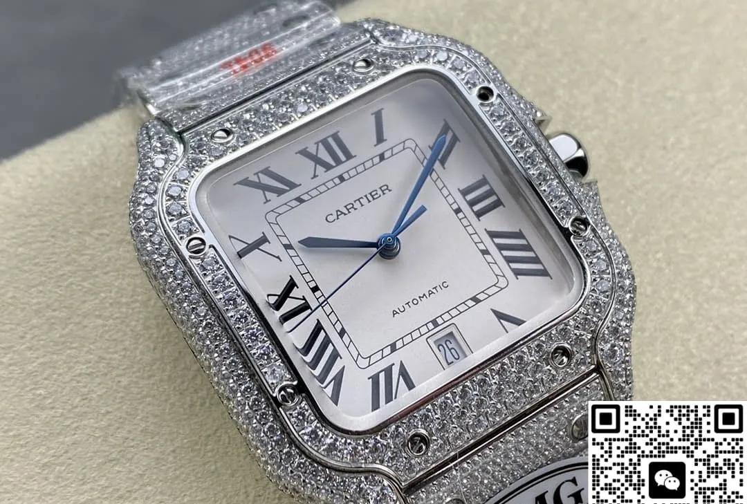AMG Factory Cartier Santos WSSA0011 1:1 Best Edition Replica Watch