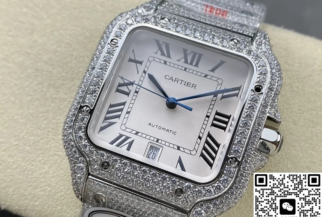 AMG Factory Cartier Santos WSSA0011 1:1 Best Edition Replica Watch