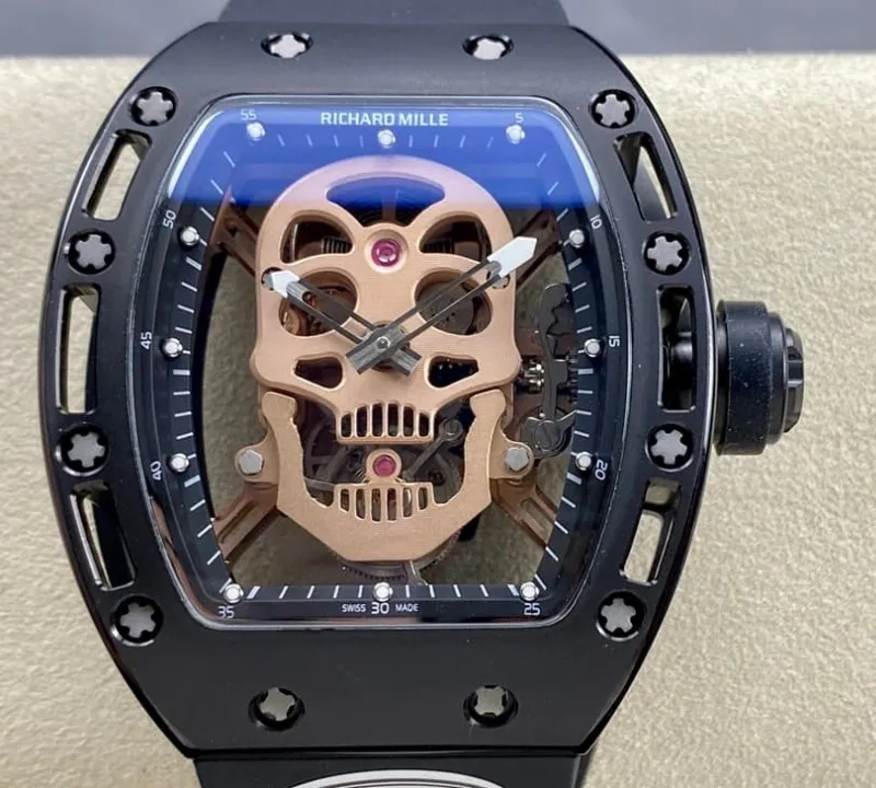 AMG Factory Richard Mille RM052 Patterned dial 1:1 Best Edition Replica Watch