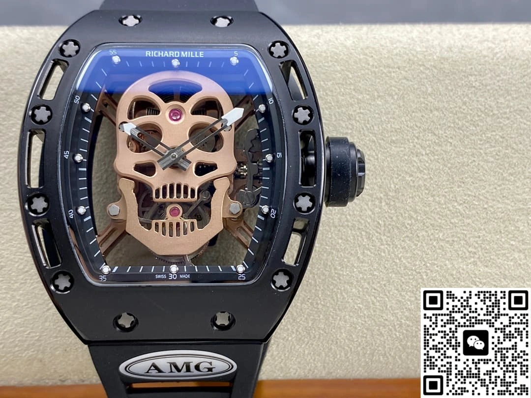 AMG Factory Richard Mille RM052 Patterned dial 1:1 Best Edition Replica Watch