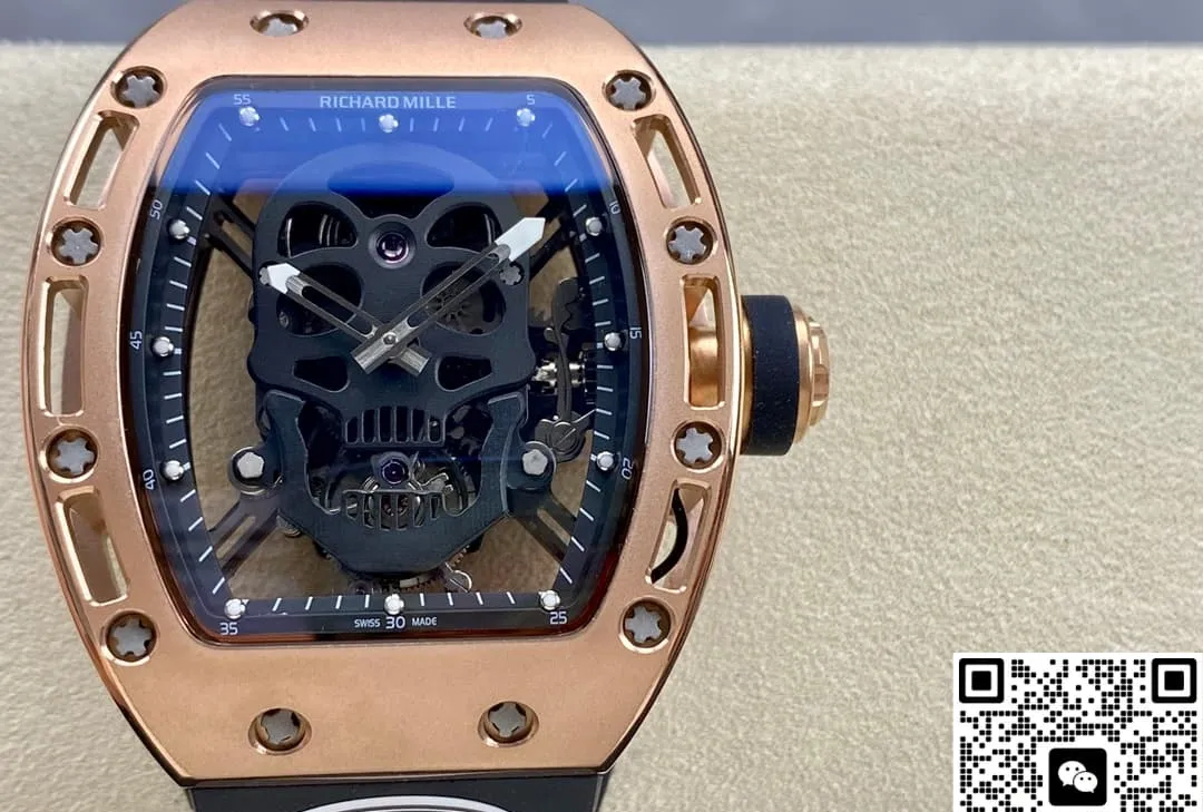 AMG Factory Richard Mille RM052 Transparent back 1:1 Best Edition Replica Watch