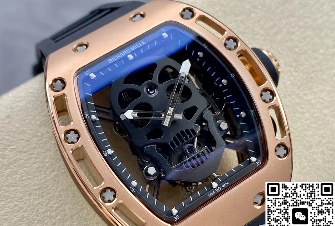 AMG Factory Richard Mille RM052 Transparent back 1:1 Best Edition Replica Watch