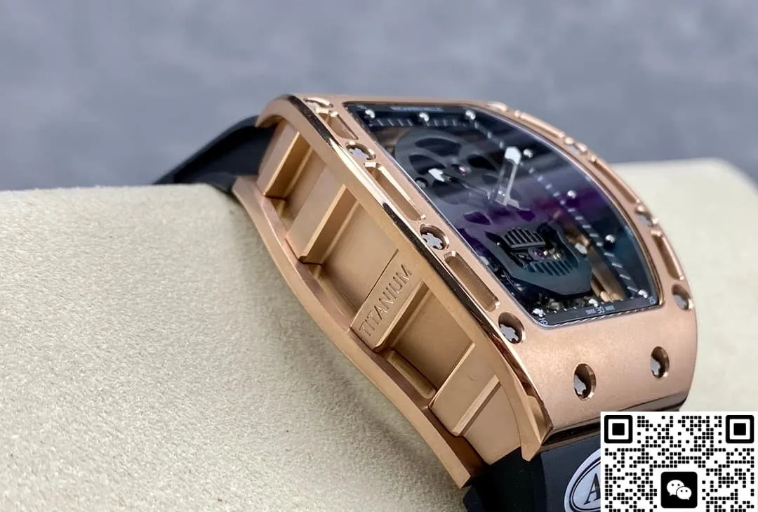AMG Factory Richard Mille RM052 Transparent back 1:1 Best Edition Replica Watch
