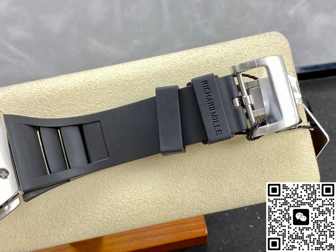AMG Factory Richard Mille RM052 silver case 1:1 Best Edition Replica Watch