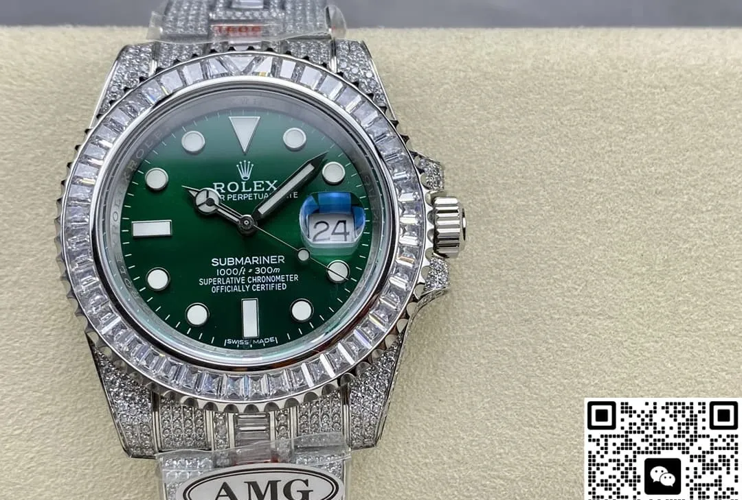 AMG Factory Rolex Greenwich II 116759 SAru-78214 1:1 Best Edition Replica Watch