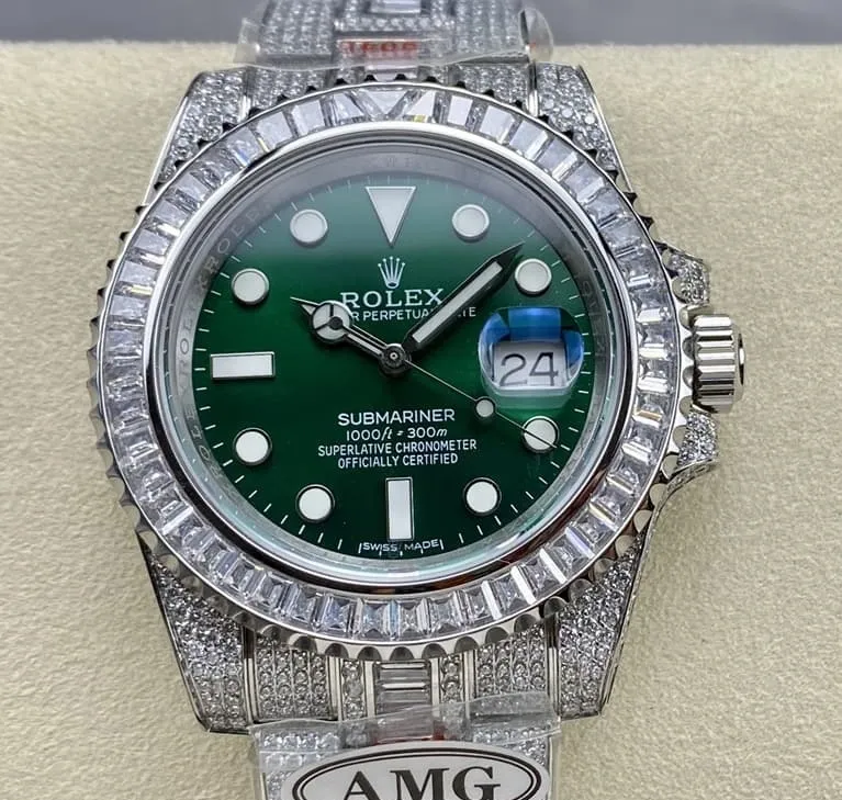 AMG Factory Rolex Greenwich II 116759 SAru-78214 1:1 Best Edition Replica Watch