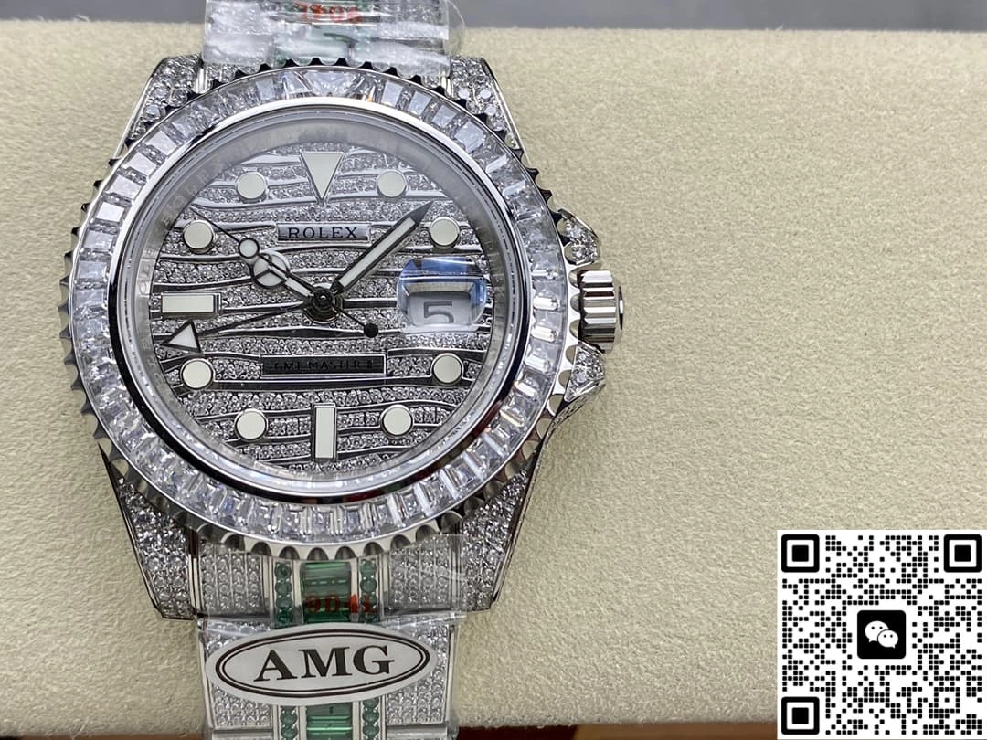 AMG Factory Rolex Greenwich II 116769TBR-74780B 1:1 Best Edition Replica Watch