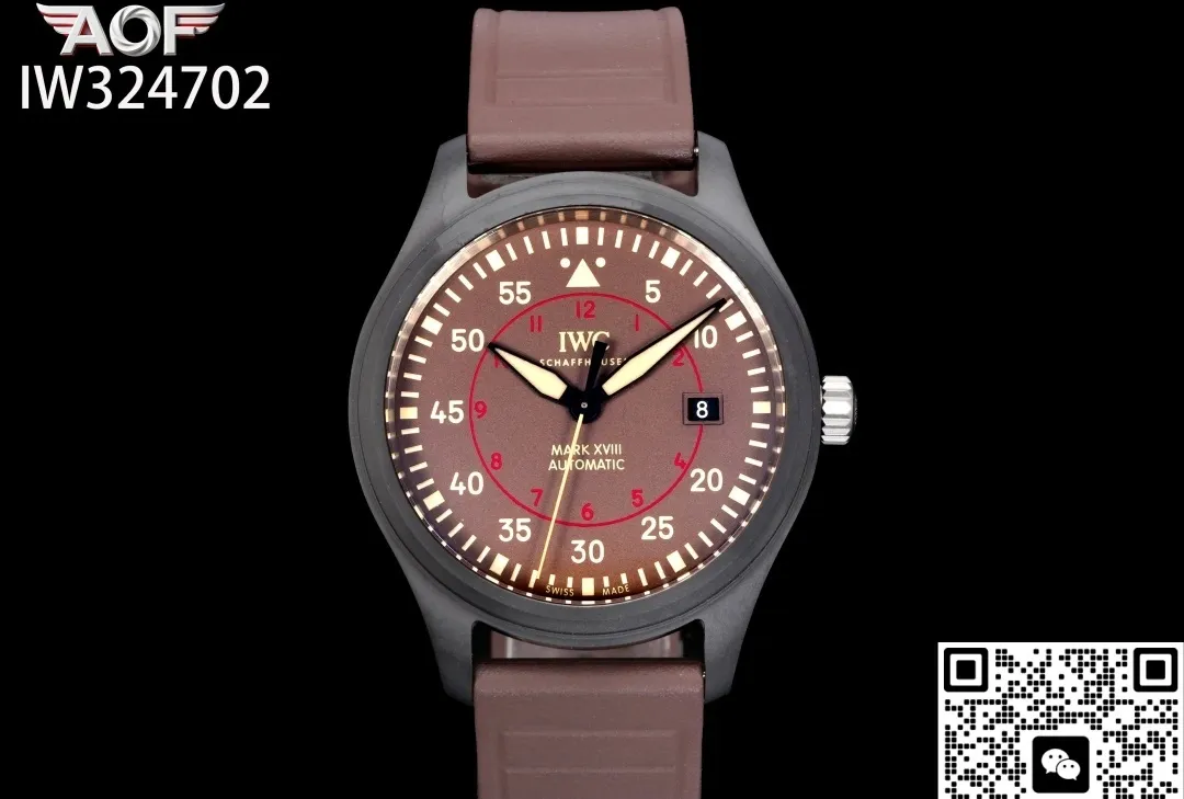 AOF Factory IWC Pilot IW324702 1:1 Best Edition Replica Watch