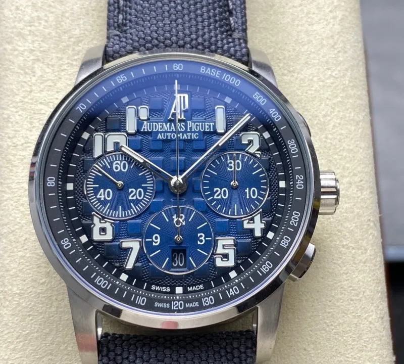 APF Factory Audemars Piguet 26048 Blue smoked dial 1:1 Best Edition Replica Watch