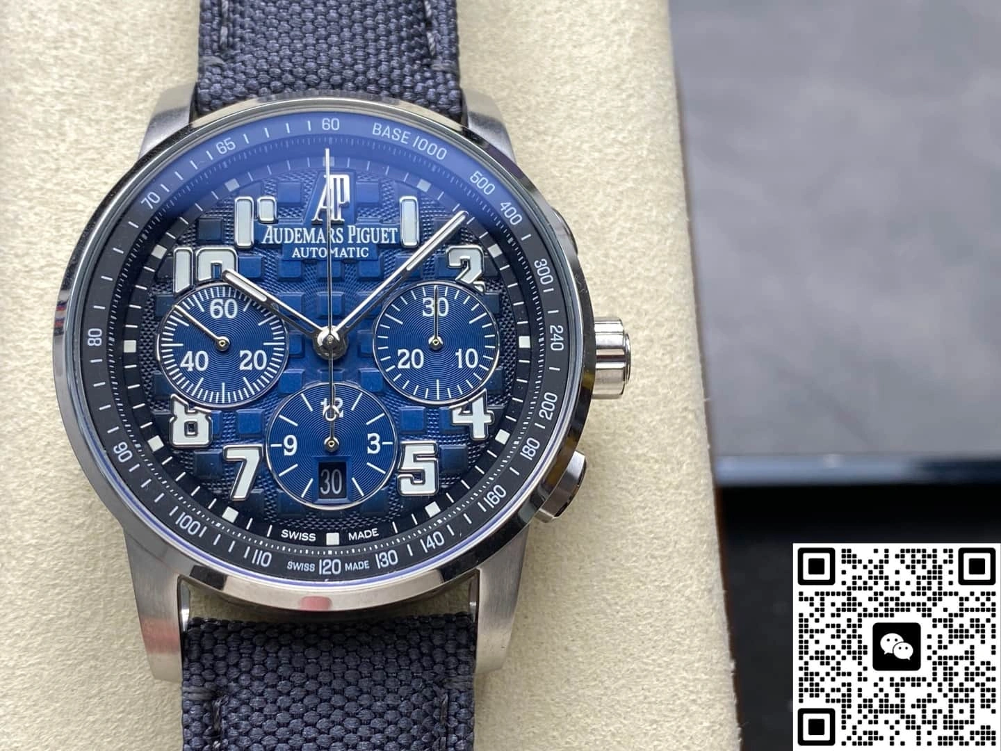 APF Factory Audemars Piguet 26048 Blue smoked dial 1:1 Best Edition Replica Watch