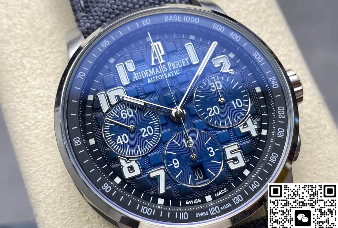 APF Factory Audemars Piguet 26048 Blue smoked dial 1:1 Best Edition Replica Watch