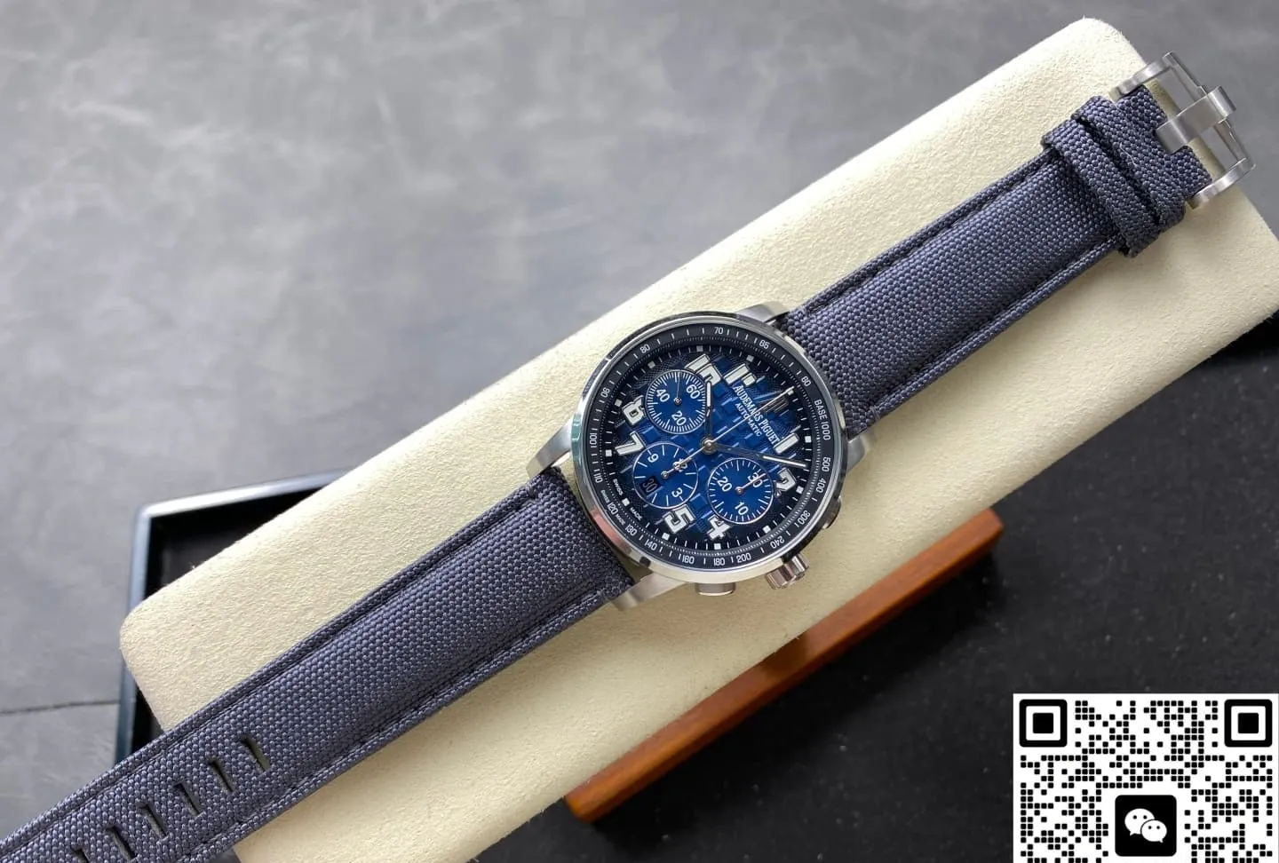 APF Factory Audemars Piguet 26048 Blue smoked dial 1:1 Best Edition Replica Watch