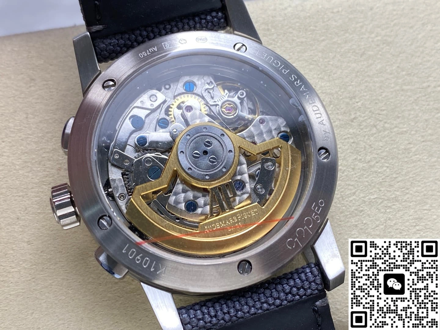 APF Factory Audemars Piguet 26048 Blue smoked dial 1:1 Best Edition Replica Watch