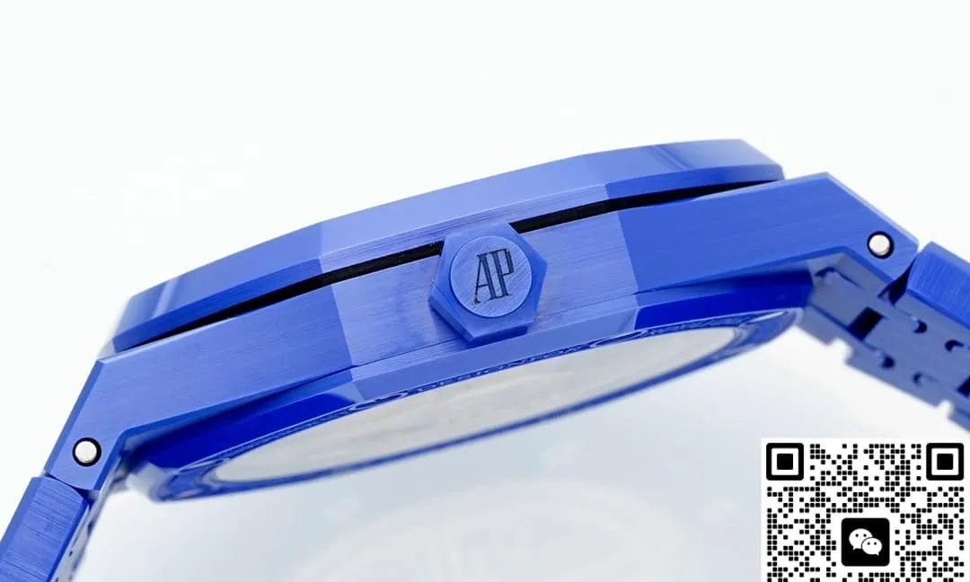 APS Factory Audemars Piguet 15500 Blue ceramics 1:1 Best Edition Replica Watch