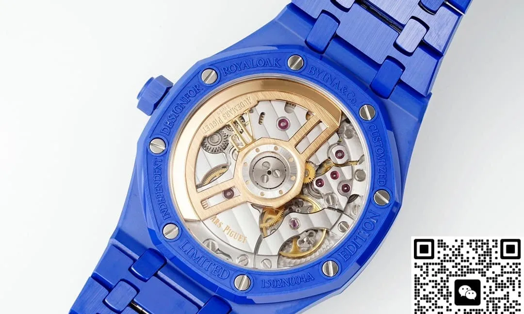APS Factory Audemars Piguet 15500 Blue ceramics 1:1 Best Edition Replica Watch