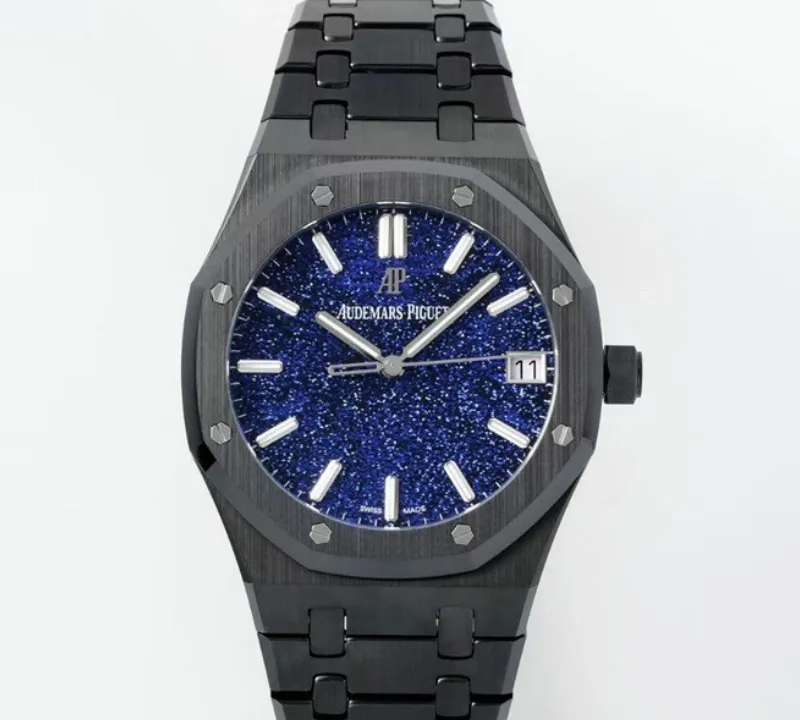APS Factory Audemars Piguet 15500 Blue dial 1:1 Best Edition Replica Watch