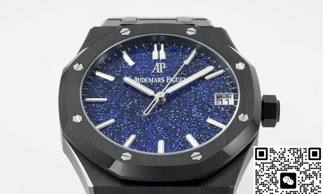 APS Factory Audemars Piguet 15500 Blue dial 1:1 Best Edition Replica Watch