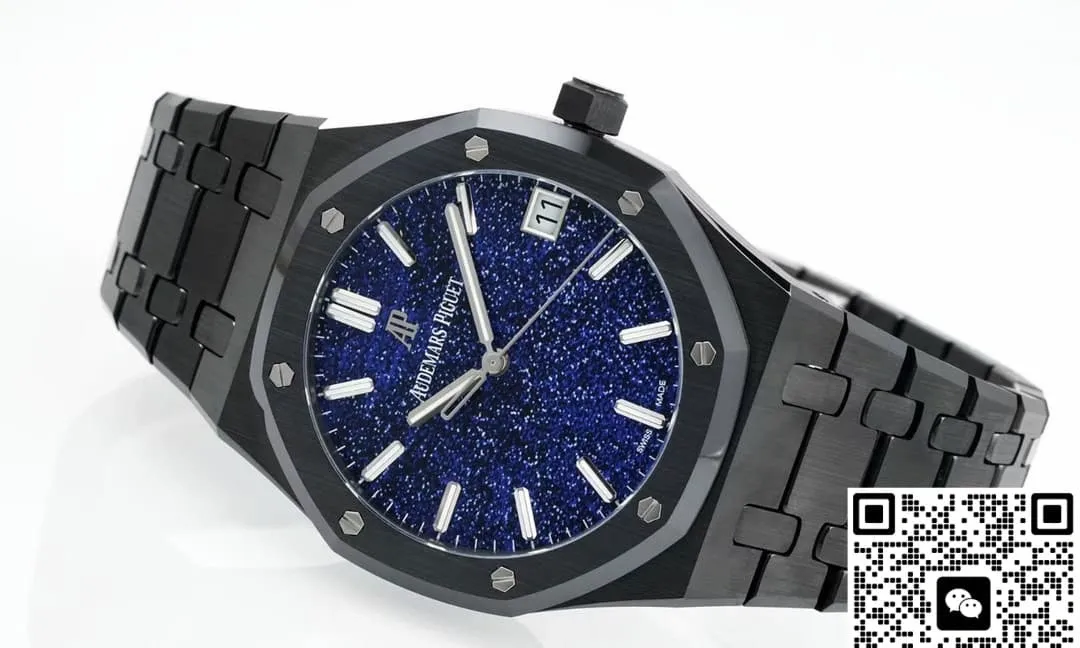 APS Factory Audemars Piguet 15500 Blue dial 1:1 Best Edition Replica Watch