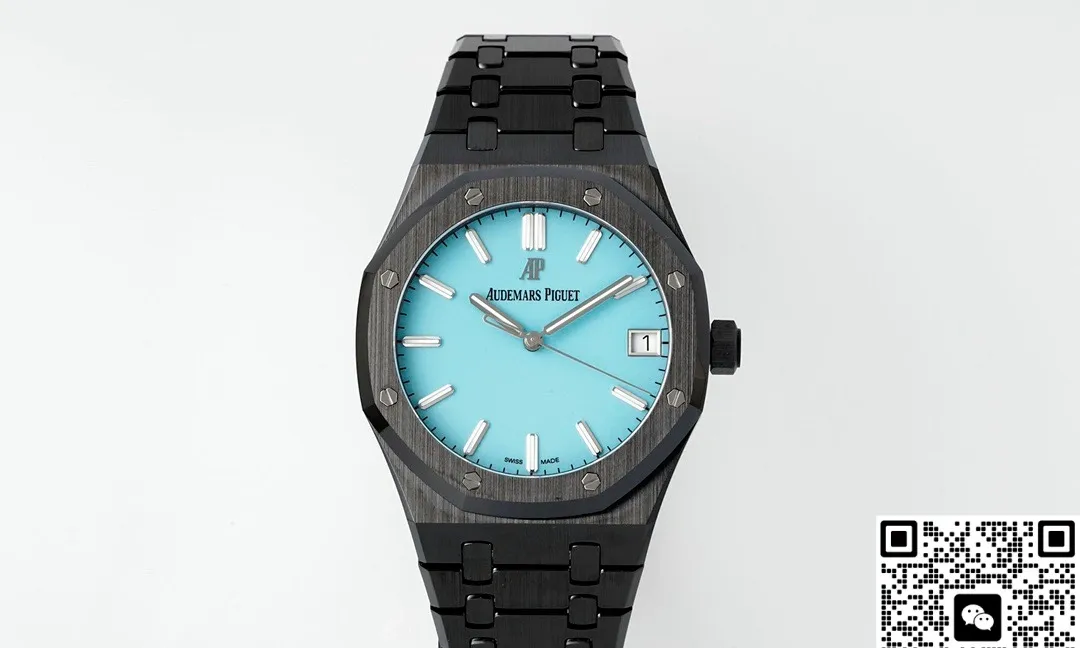 APS Factory Audemars Piguet 15500 Tiffany Blue 1:1 Best Edition Replica Watch