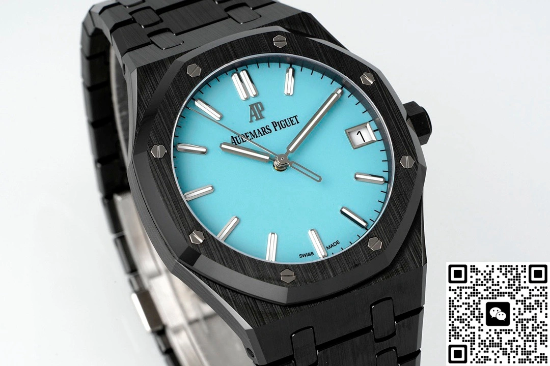 APS Factory Audemars Piguet 15500 Tiffany Blue 1:1 Best Edition Replica Watch