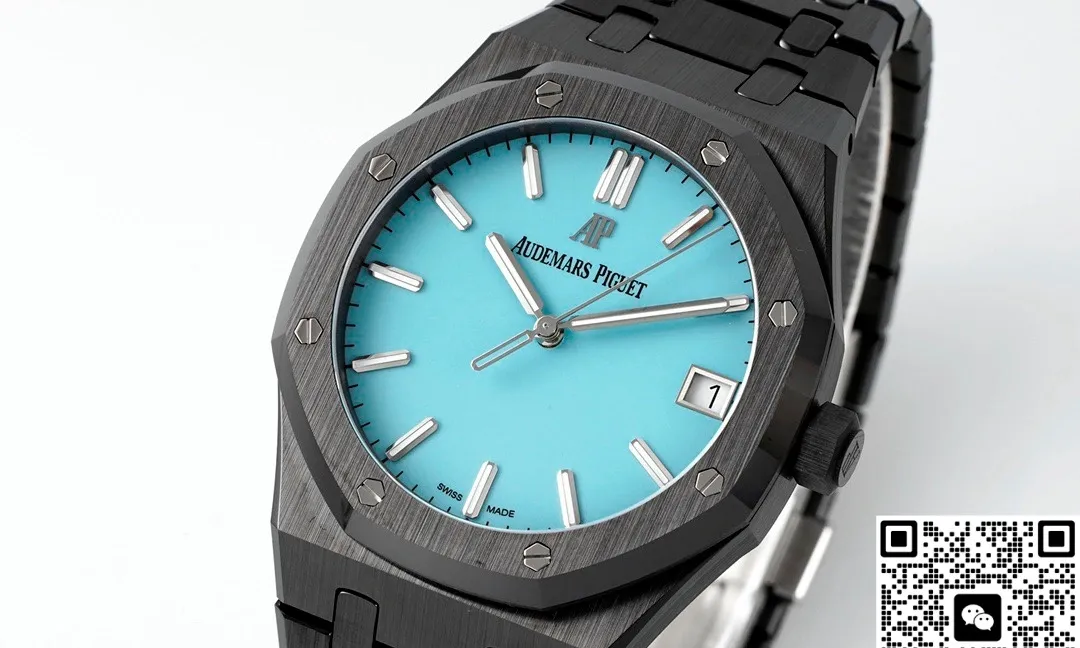 APS Factory Audemars Piguet 15500 Tiffany Blue 1:1 Best Edition Replica Watch