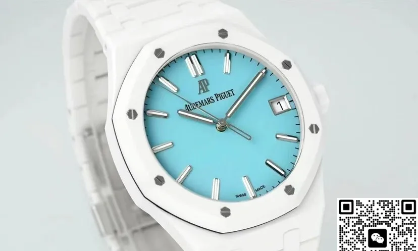 APS Factory Audemars Piguet 15500 White Ceramic 1:1 Best Edition Replica Watch