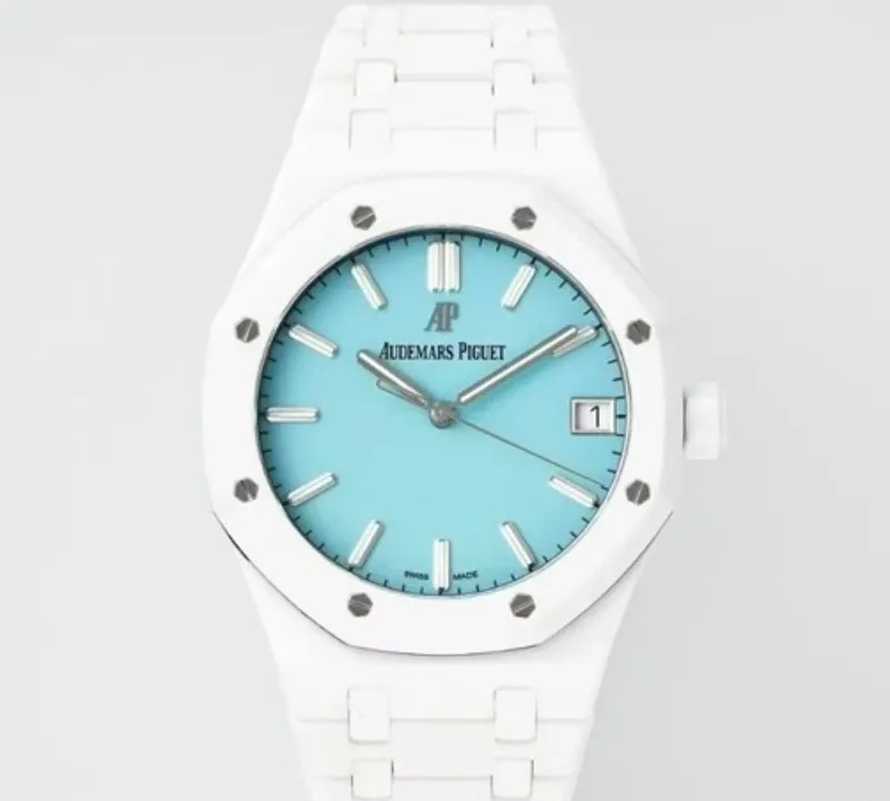 APS Factory Audemars Piguet 15500 White Ceramic 1:1 Best Edition Replica Watch